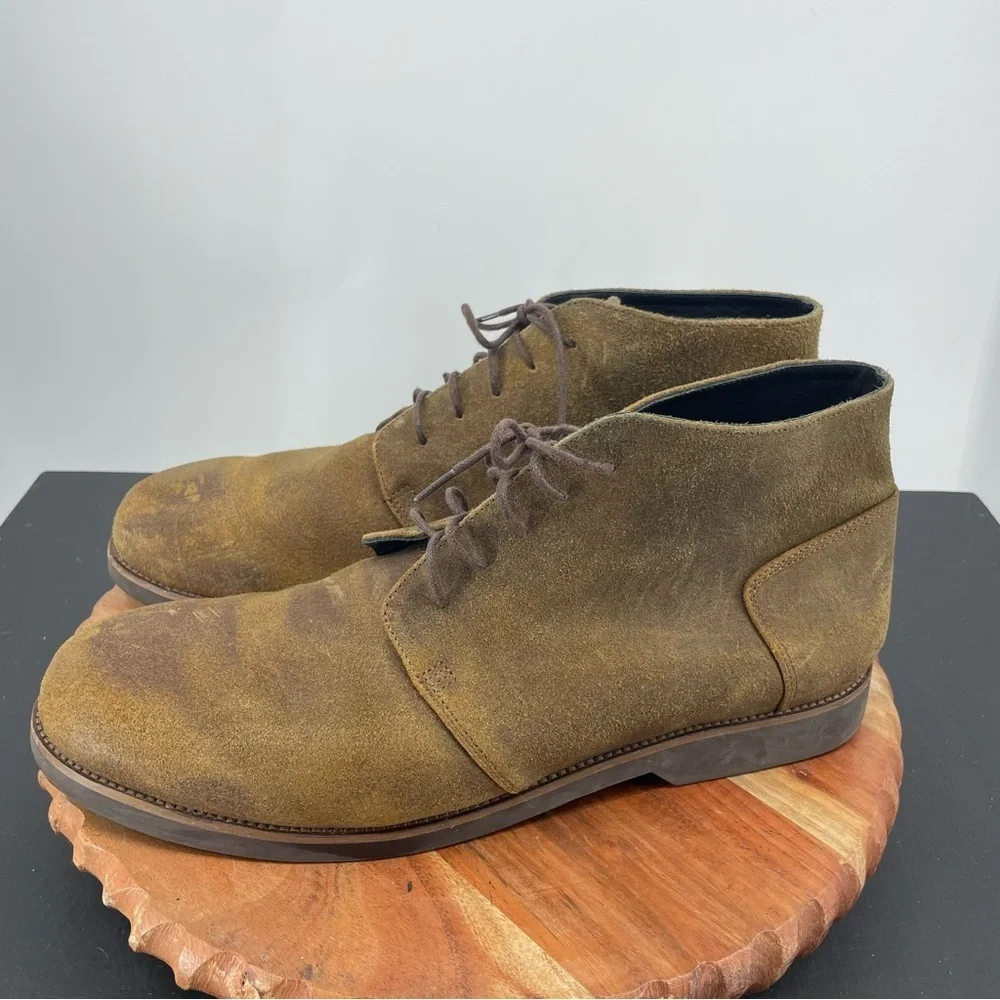 Nisolo‎ Daytripper Chukka Boot Sz 12.5 brown leather lace up